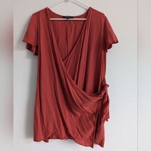 Lulu's wrap shirt